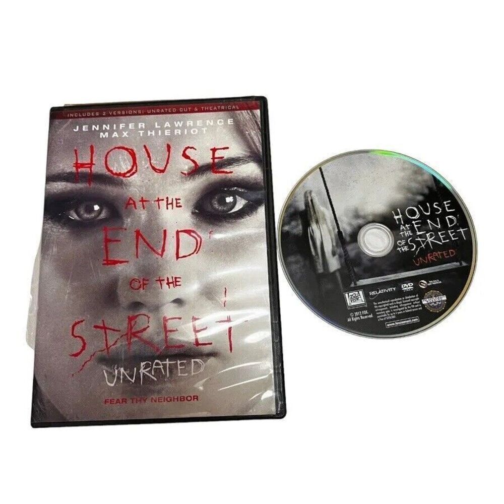 House at the End of the Street DVD Unrated Jennifer‎ Lawrence Horror Thriller